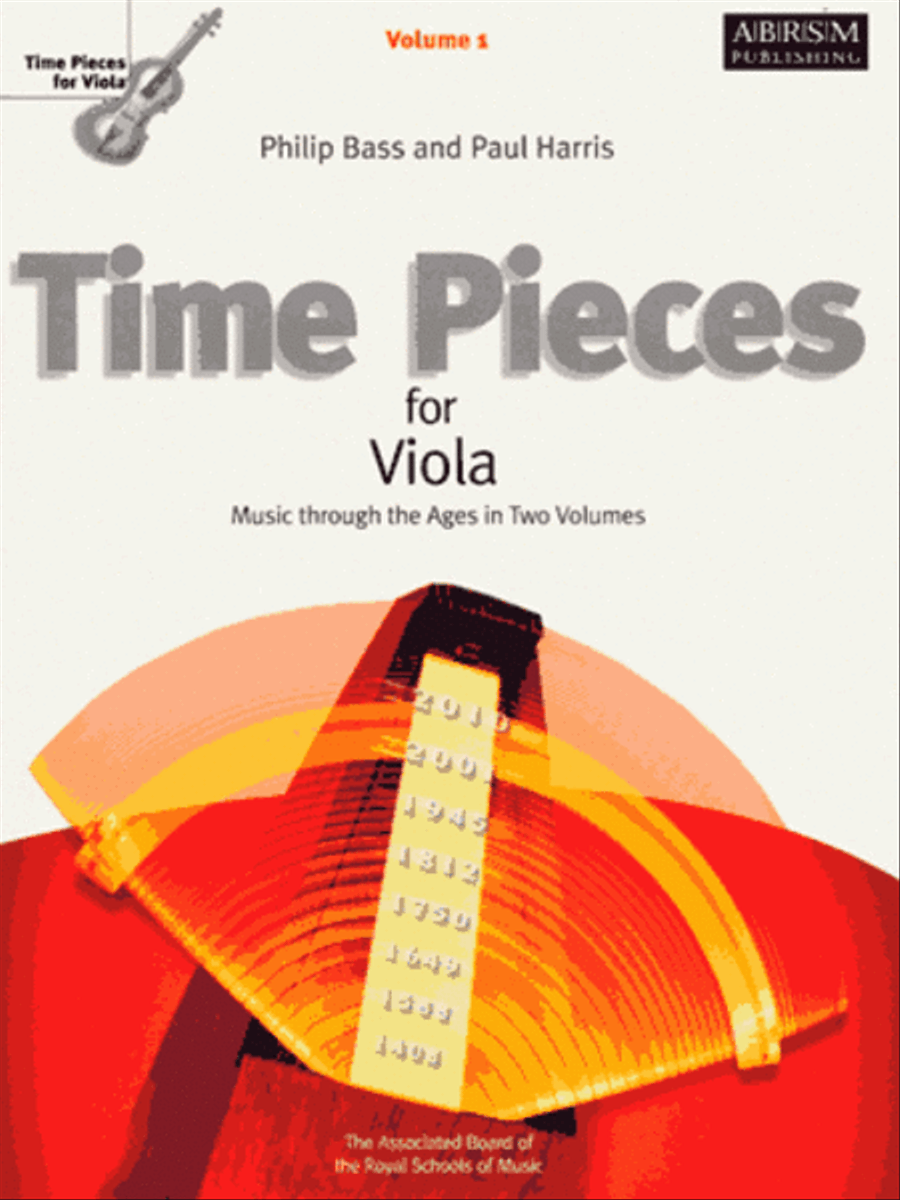 Time Pieces for Viola, Volume 1 Viola scores gallery preview page 1