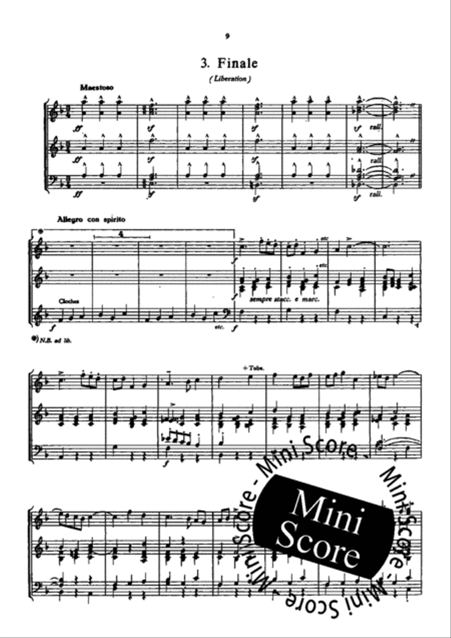 Normandie Fanfare Band scores gallery preview page 11