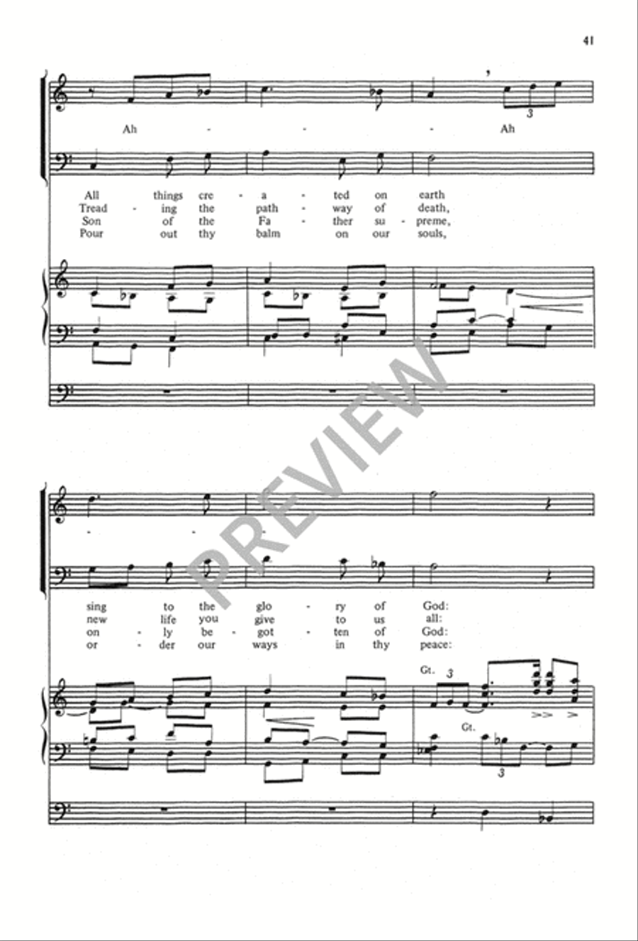 The Calvin Hampton Hymnary 4-Part scores gallery preview page 45