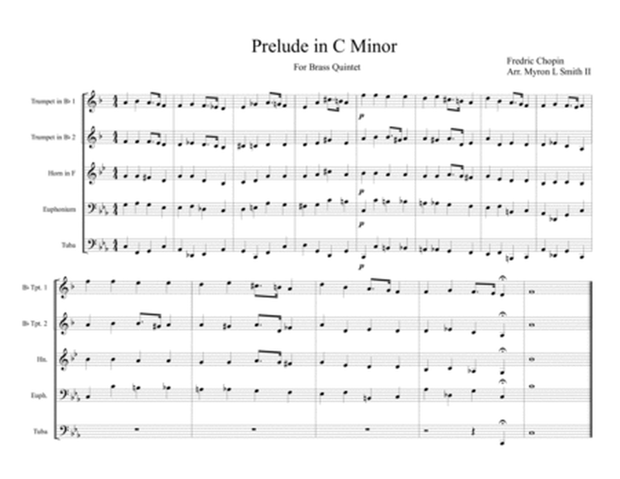 Prelude in C Minor Op 28 No 20 image number null