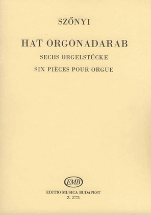 Book cover for Sechs Orgelstücke