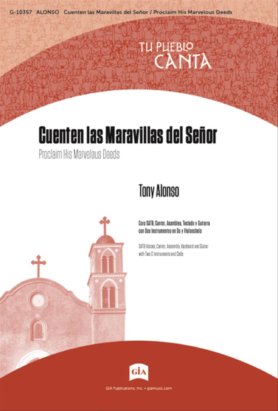 Cuenten las Maravillas del Señor / Proclaim His Marvelous Deeds - Full Score and Parts Cello scores gallery preview page 1