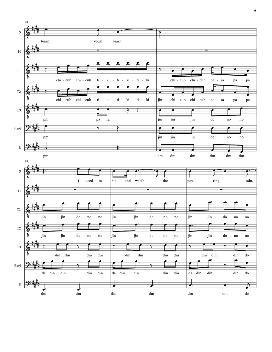 Mona Lisa TTBB scores gallery preview page 6