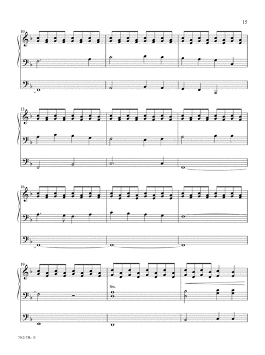 The Sacred Organ Library, Vol. 5 Organ Solo scores gallery preview page 9