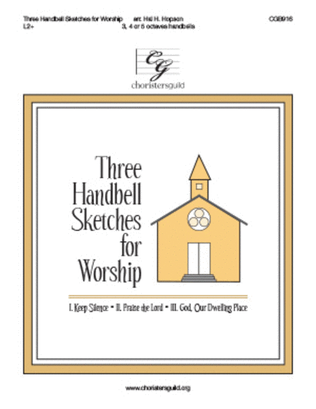 Book cover for Three Handbell Sketches for Worship