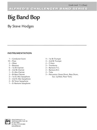 Big Band Bop: Score