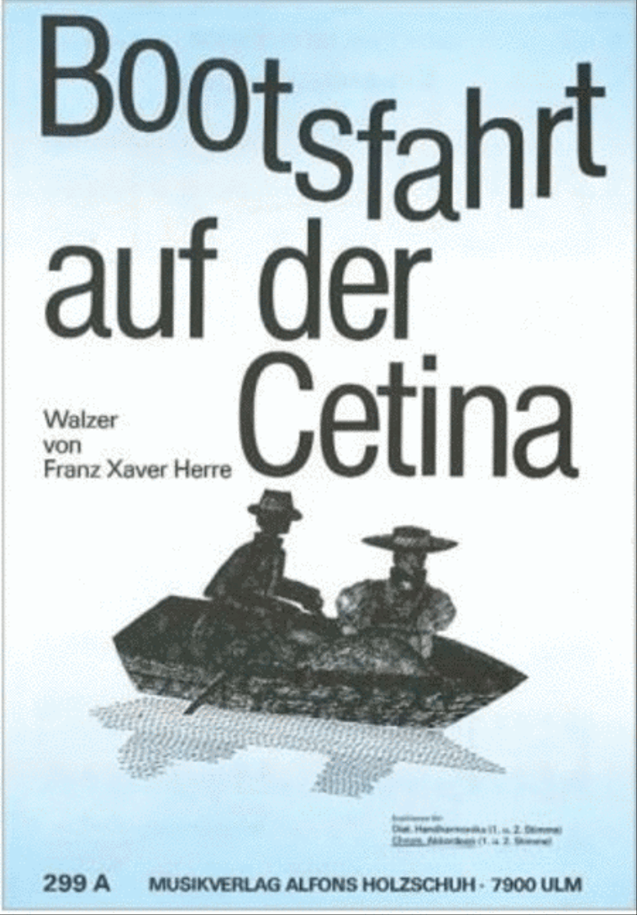 Bootsfahrt auf der Cetina Accordion scores gallery preview page 1