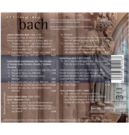 Arranging Bach