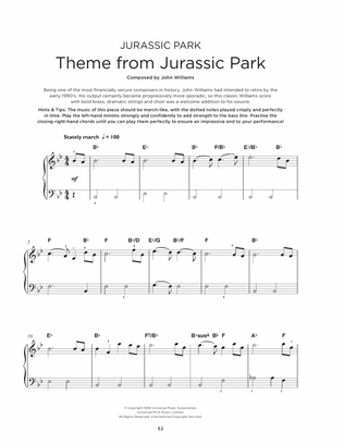 Book cover for Theme From "Jurassic Park"