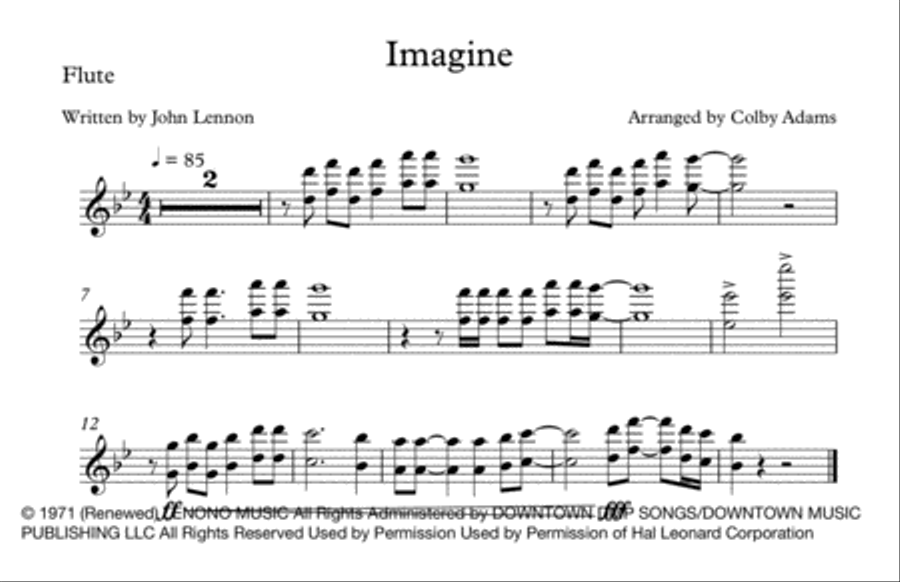 Imagine Large Ensemble scores gallery preview page 4