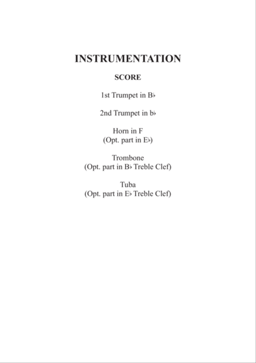 And I Love Her Brass Ensemble scores gallery preview page 2