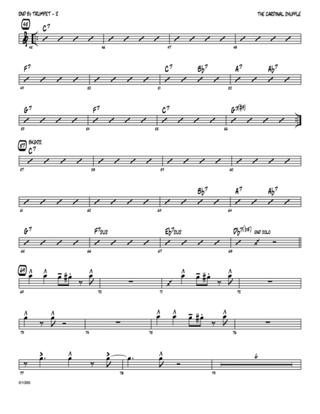 The Cardinal Shuffle - 2nd Bb Trumpet