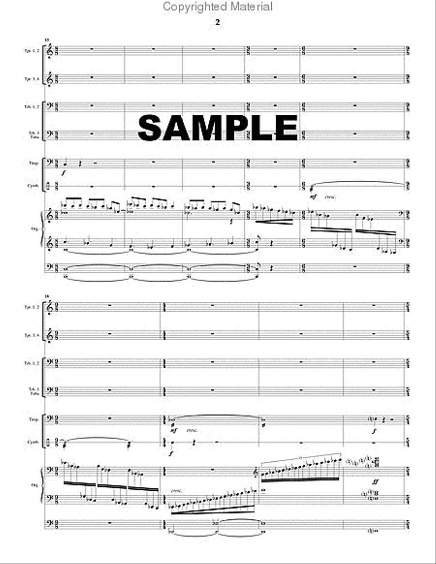 Psalm 121 Psalm 121 Trombone scores gallery preview page 3