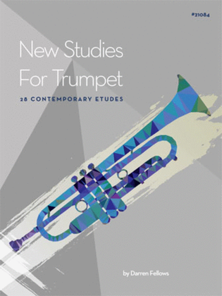 Book cover for New Studies For Trumpet, 28 Contemporary Etudes