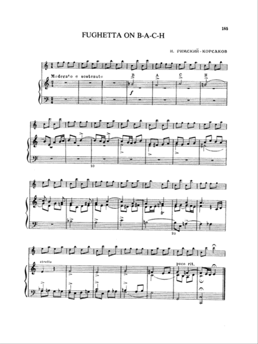 Rimsky-Korsakov: Piano Duets, Volume III Piano Duet scores gallery preview page 1