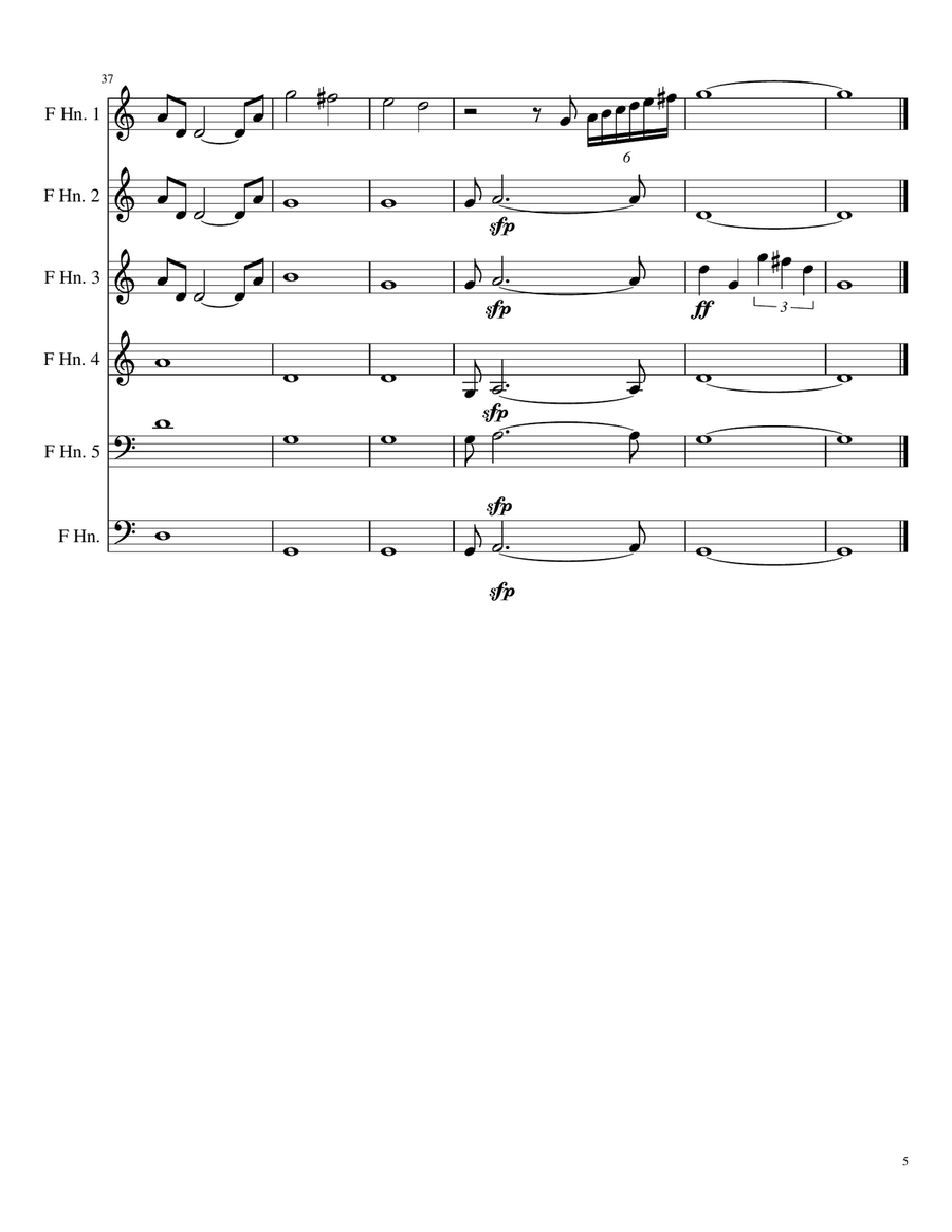 Star Trek - Voyager(r) Horn scores gallery preview page 5