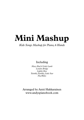 Book cover for Mini Mashup (Piano, 6 Hands)