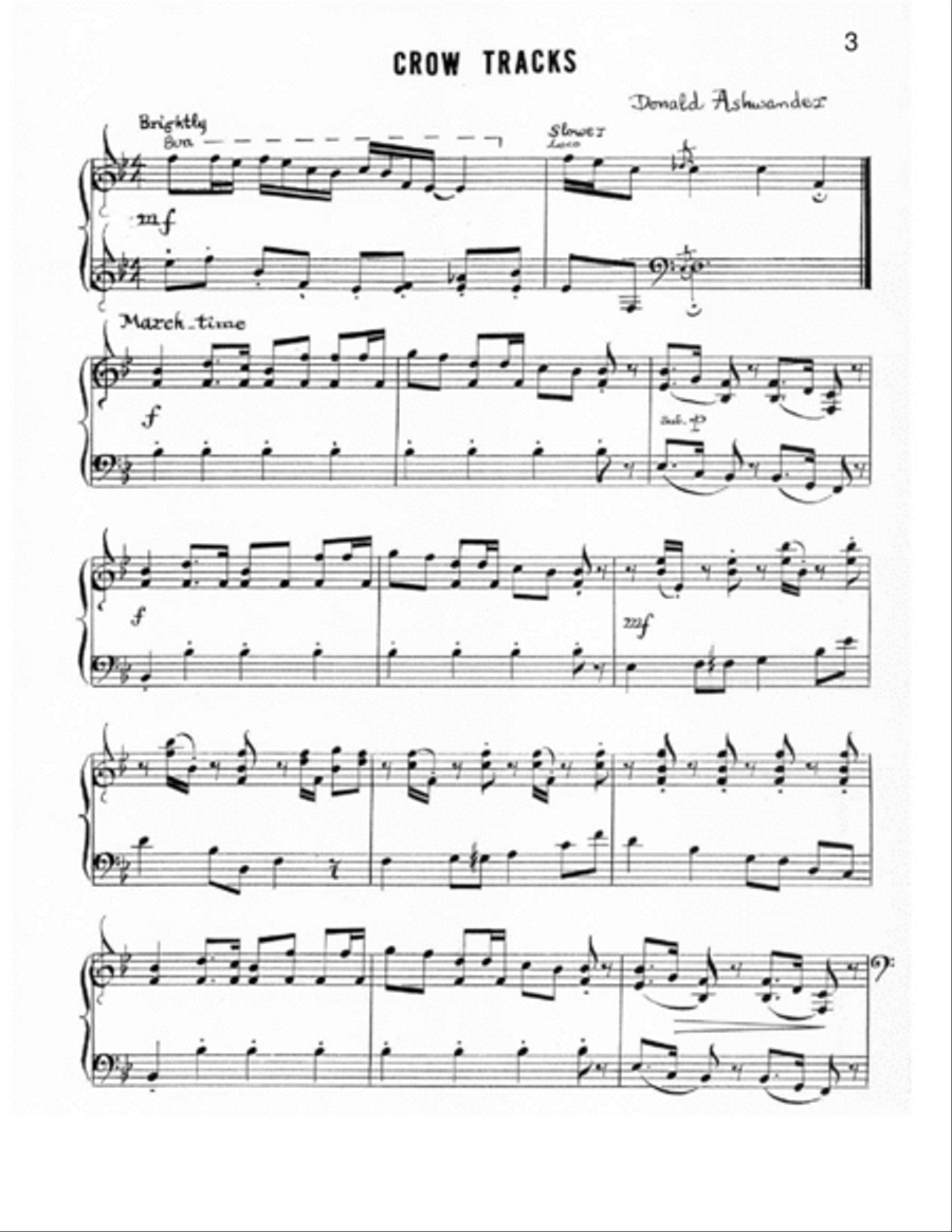 Traditional Patterns Piano Solo scores gallery preview page 3