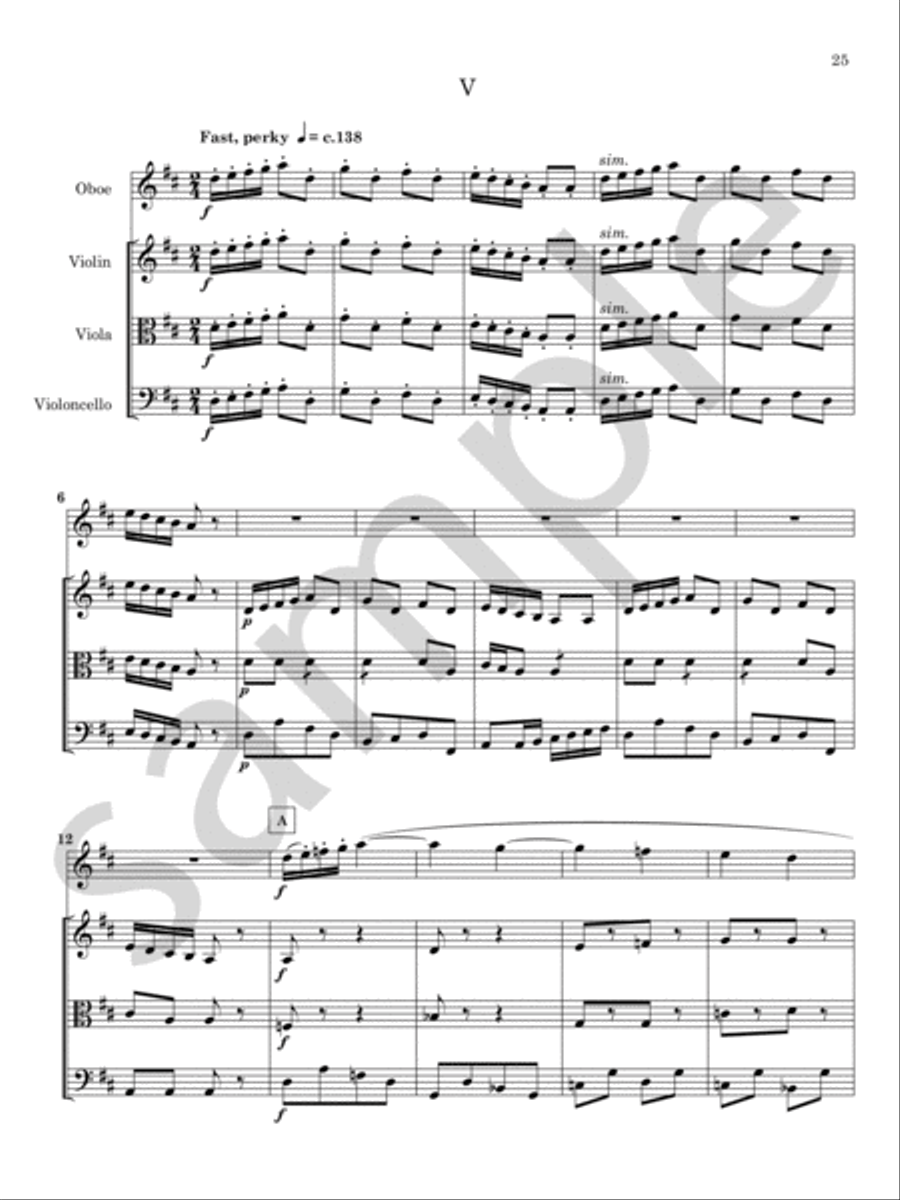 After Hearing Bach Chamber Music scores gallery preview page 12