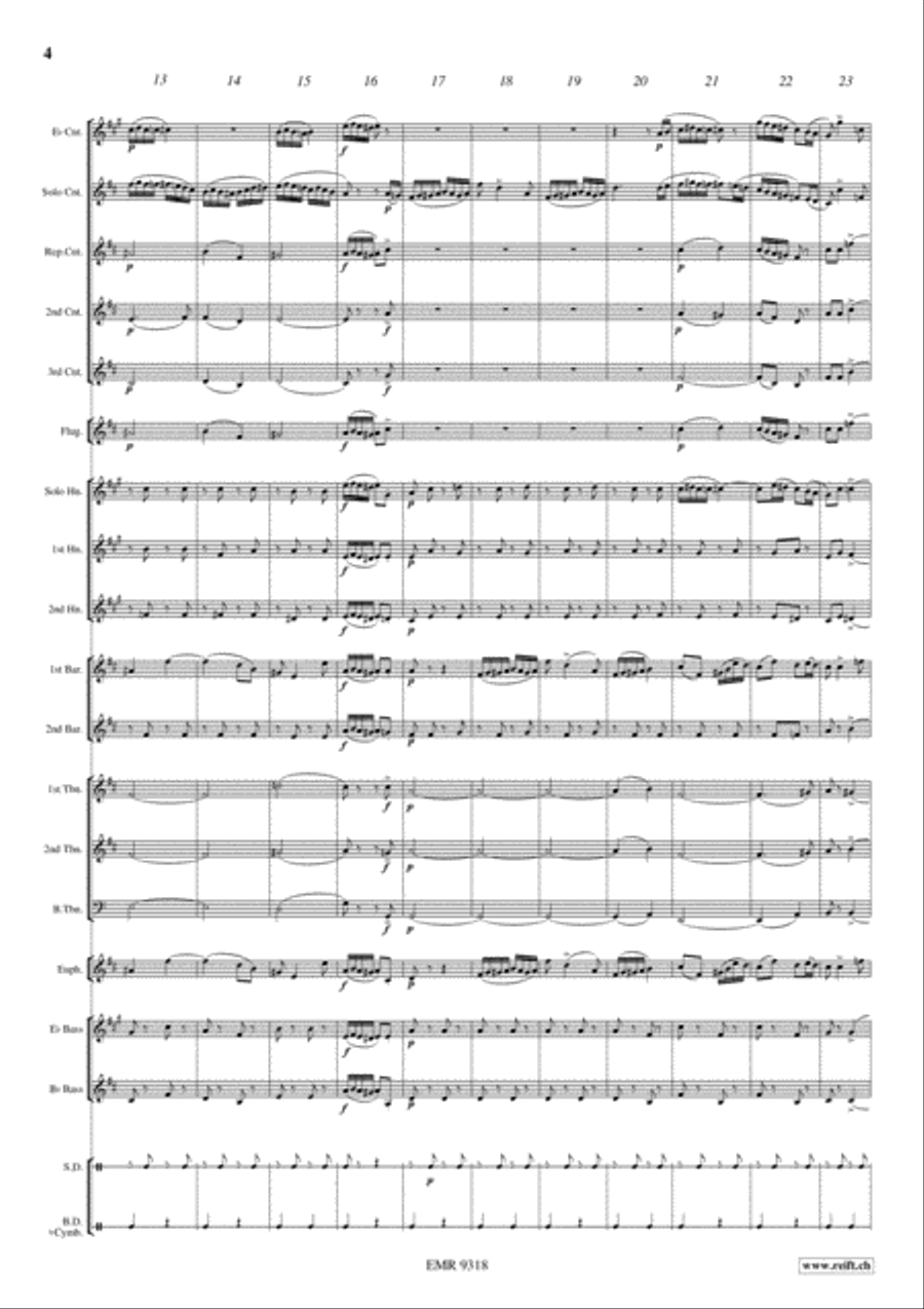 Red Gauntlet Red Gauntlet Brass Band scores gallery preview page 5