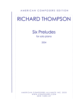 [ThompsonRO] Six Preludes