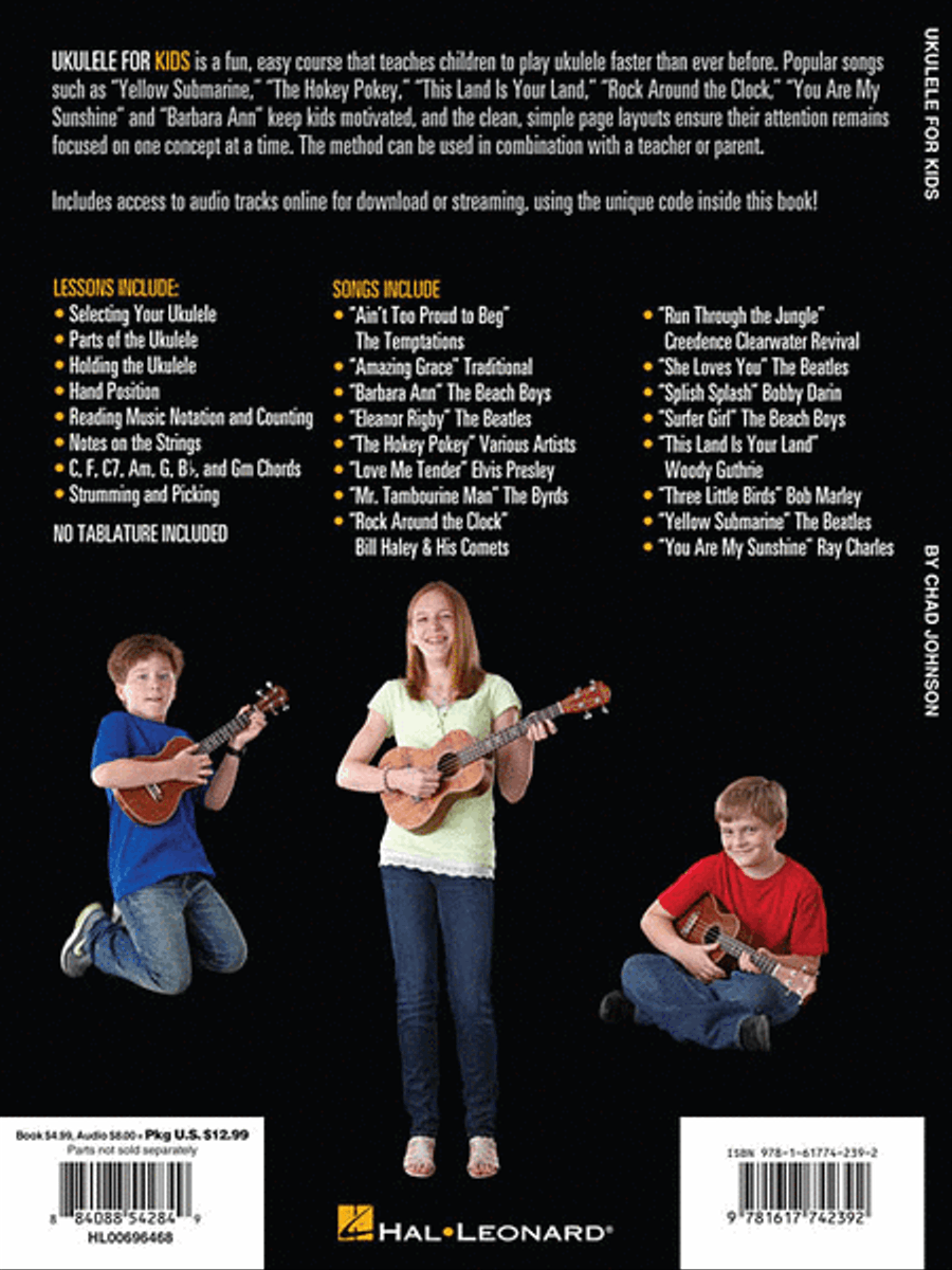 Ukulele for Kids – The Hal Leonard Ukulele Method image number null