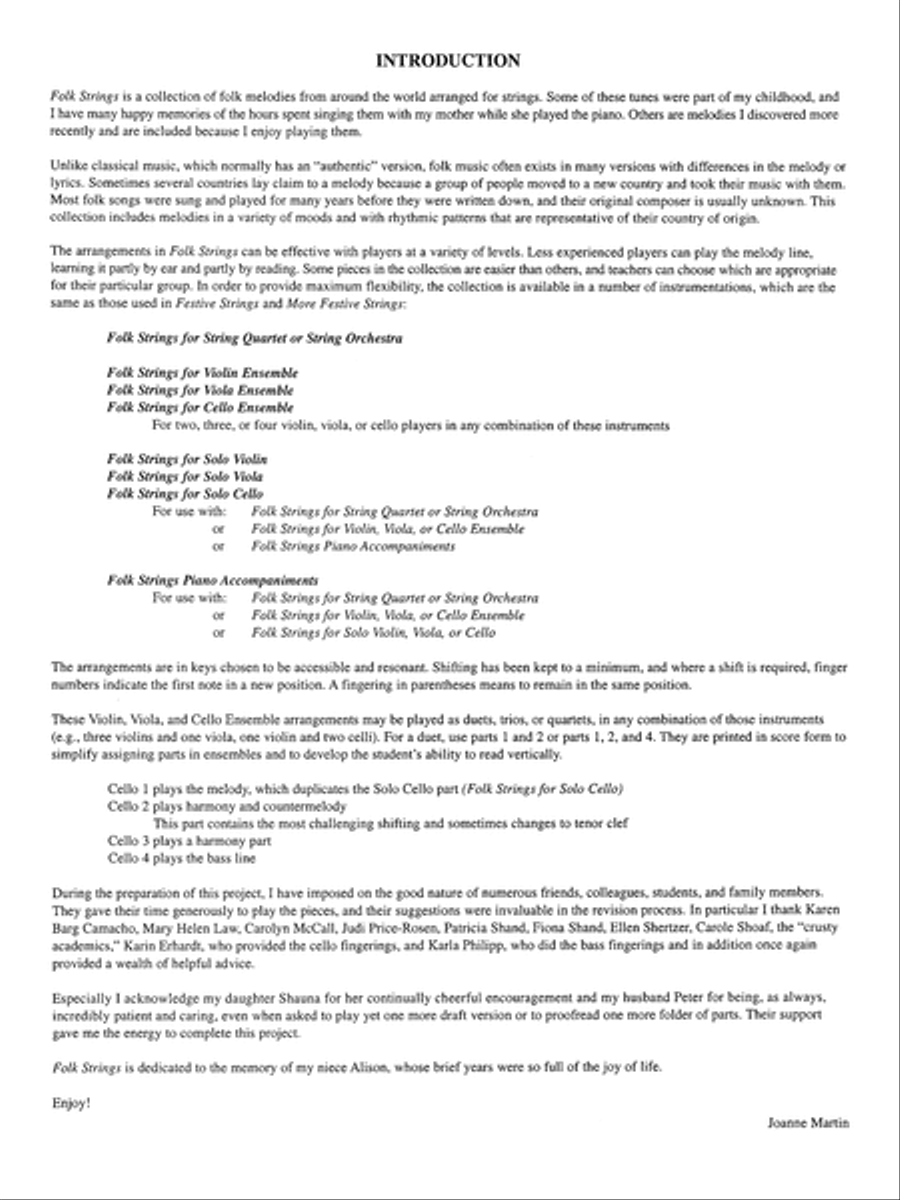 Folk Strings for Ensemble School and Community scores gallery preview page 7