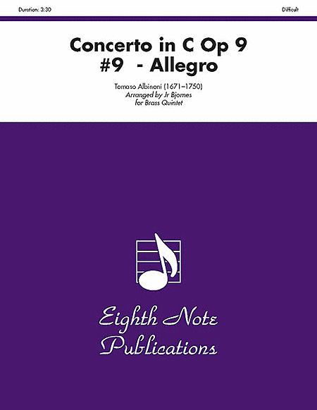 Concerto in C, Op. 9, No. 9 (Allegro)