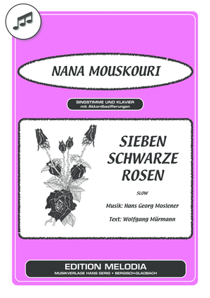 Sieben schwarze Rosen