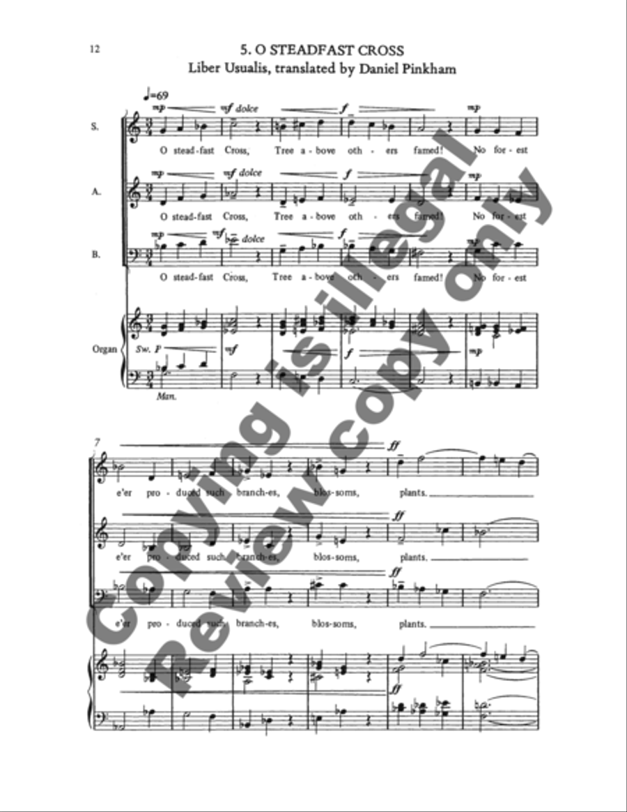 The Dallas Anthem Book The Dallas Anthem Book Unison Choir scores gallery preview page 10