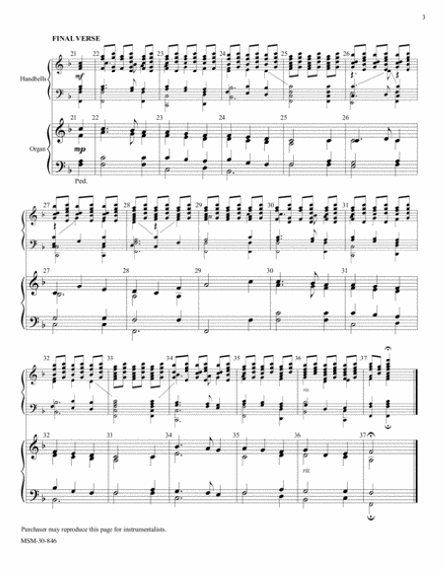Away in a Manger Away in a Manger Choir scores gallery preview page 3