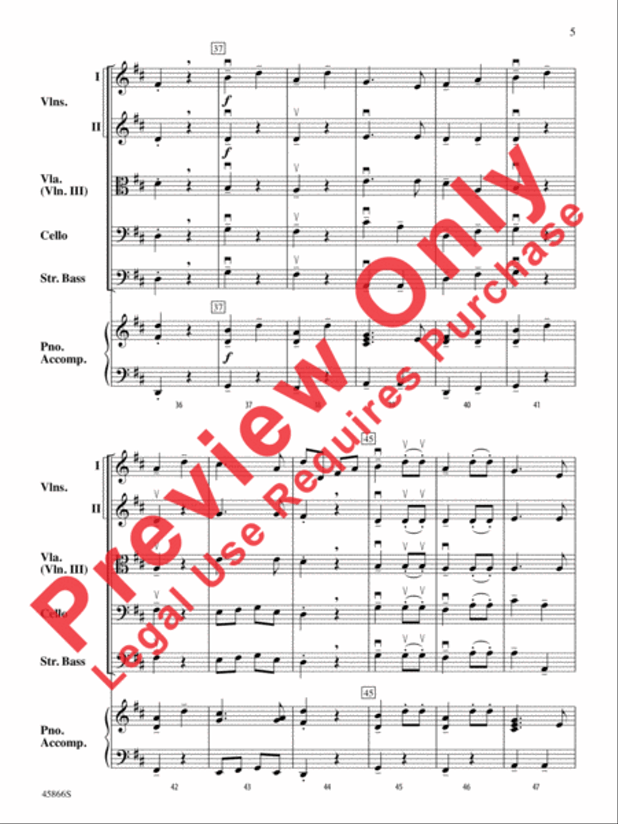 The Polka Dot Polka String Orchestra scores gallery preview page 5