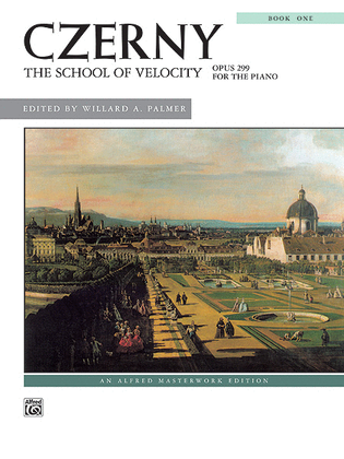 Book cover for Czerny: School of Velocity, Book 1