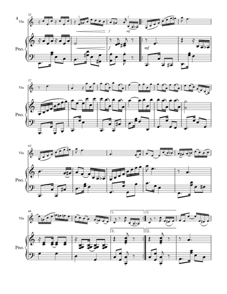 Tico-Tico (violin and piano) image number null