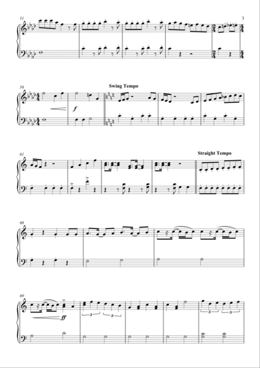 You'VE Never Had Chocolate Like This Easy Piano scores gallery preview page 3