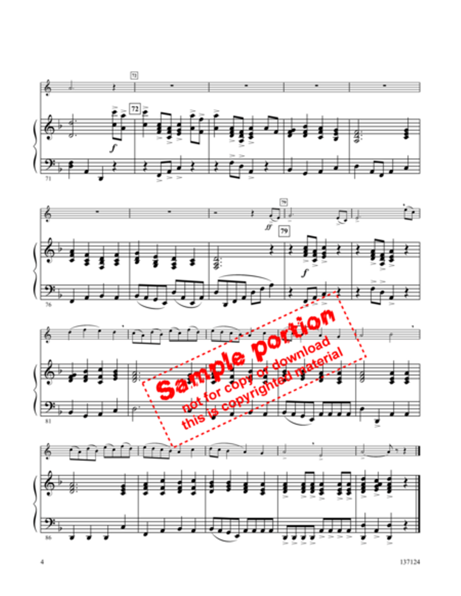 O Come, O Come Emmanuel Horn Solo scores gallery preview page 3