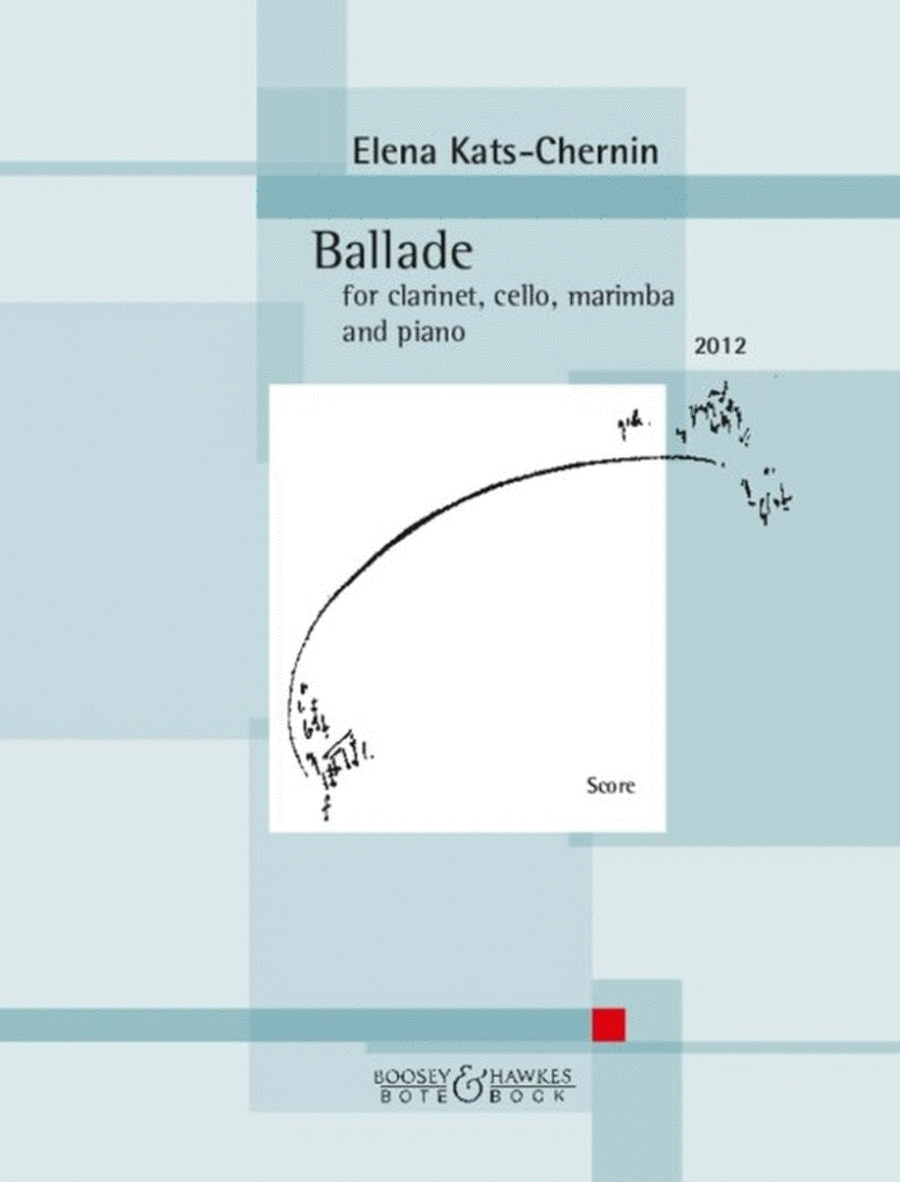 Ballade Ballade Clarinet scores gallery preview page 1