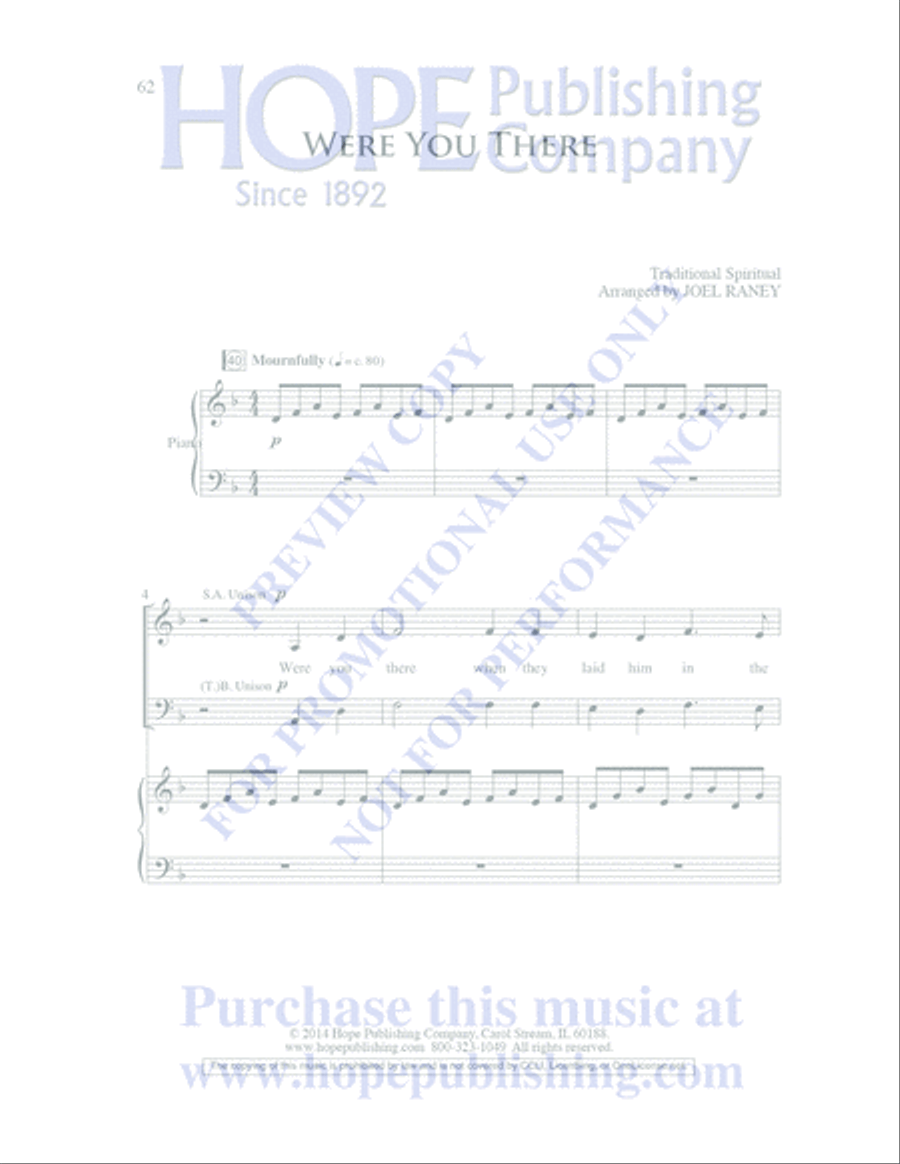 The Seven Last Days 4-Part scores gallery preview page 65