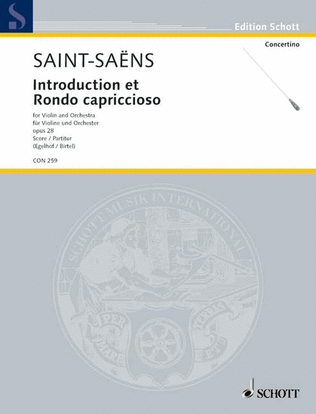 Book cover for Introduction et Rondo capriccioso