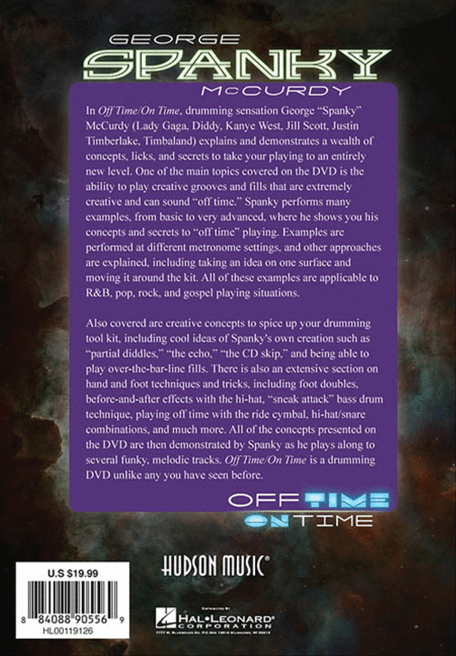 George Spanky McCurdy - Off Time/On Time Percussion scores gallery preview page 2