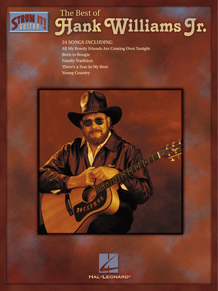 Book cover for The Best of Hank Williams Jr.
