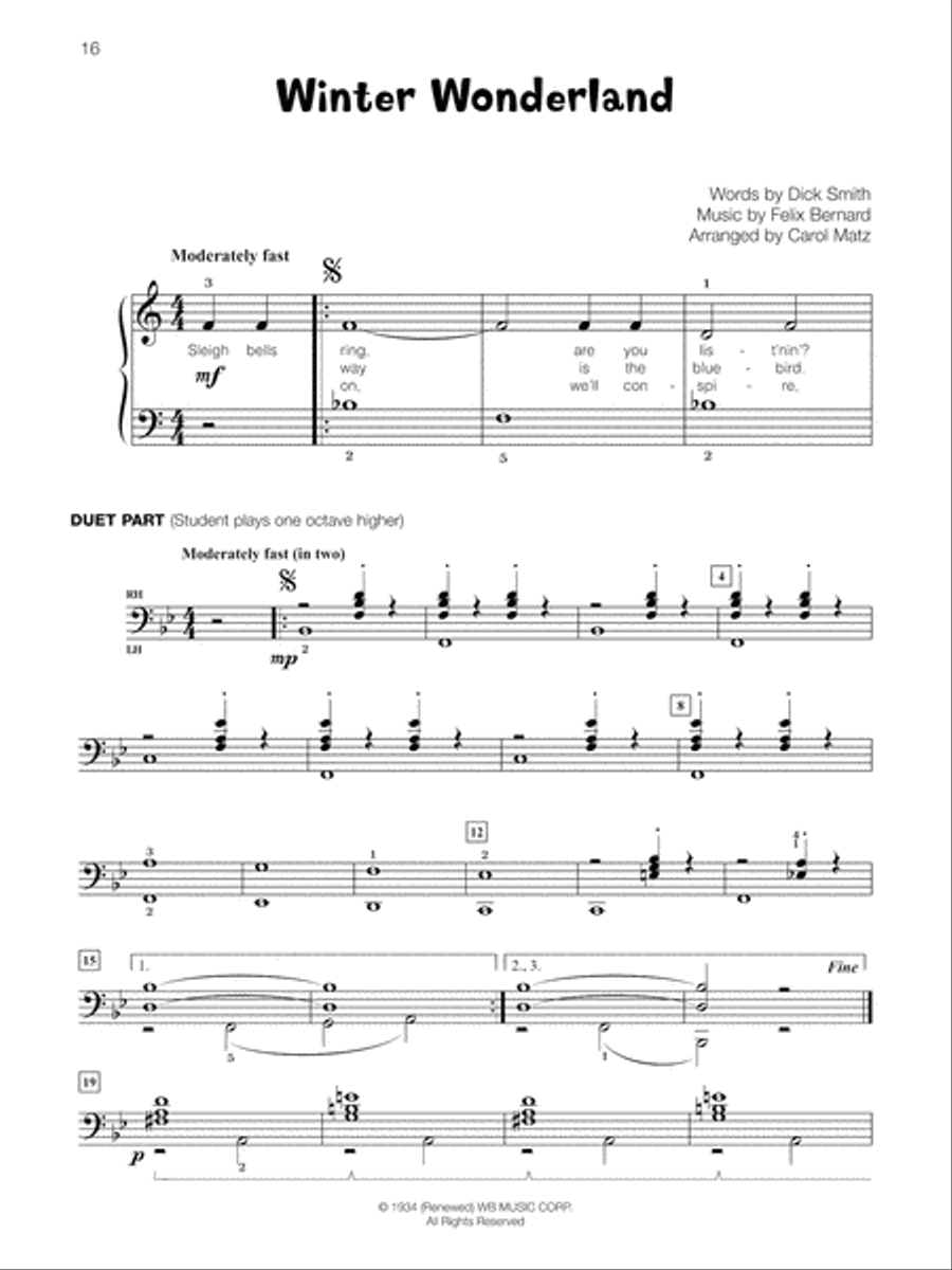 Famous & Fun Pop Christmas, Book 2 Piano Method scores gallery preview page 5