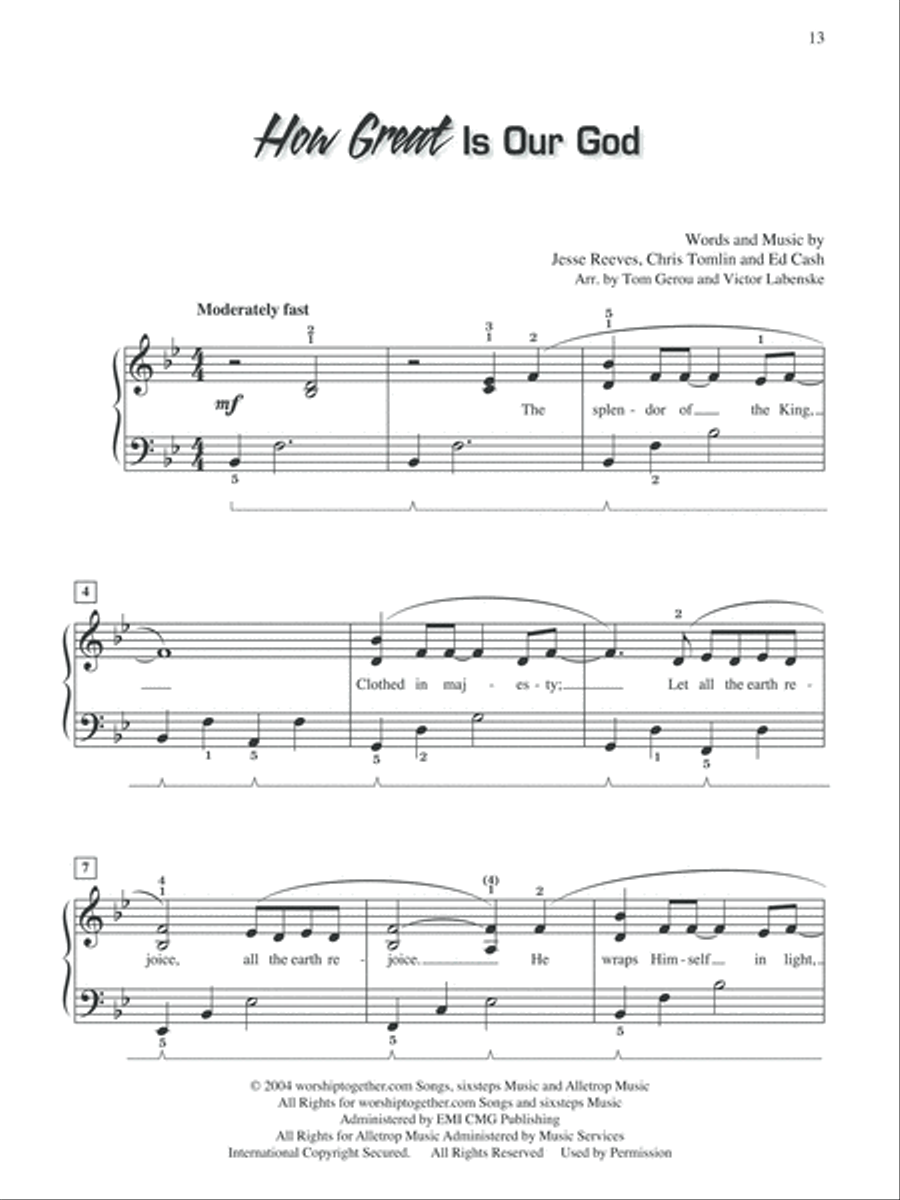 Play Praise -- Most Requested, Book 3 Piano Solo scores gallery preview page 2