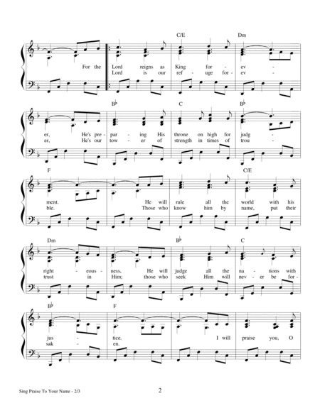 Sing the Psalms (10 Scripture Songs) by Sharon Wilson Piano, Vocal, Guitar - Digital Sheet Music