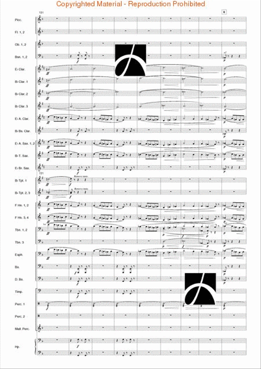 Carmen Suite Carmen Suite Concert Band scores gallery preview page 15