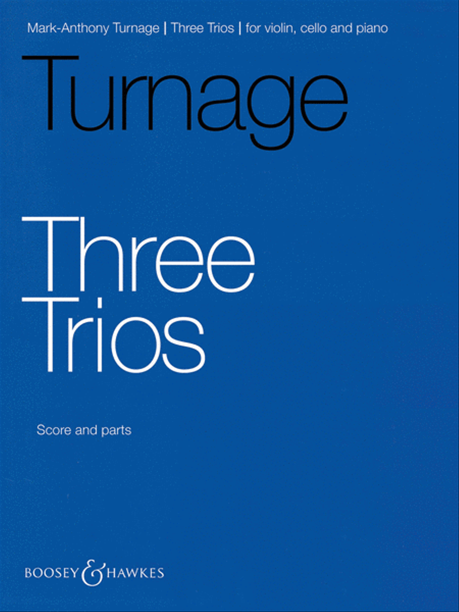 Three Trios Piano Trio scores gallery preview page 1