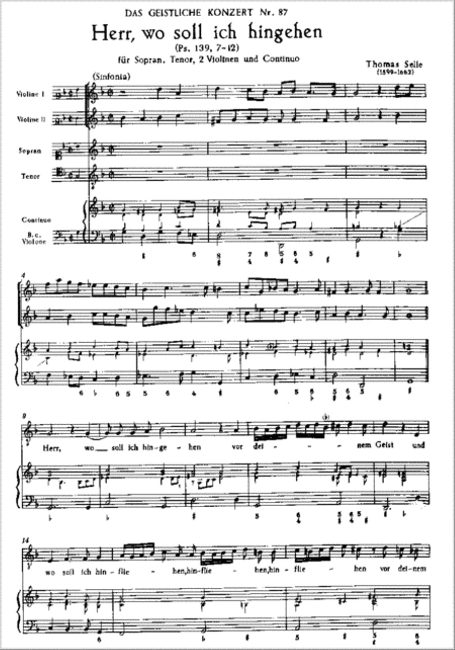 Herr, wo soll ich hingehen Choir scores gallery preview page 1