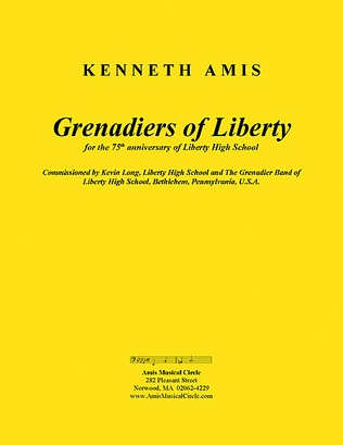 Grenadiers of Liberty - STUDY SCORE ONLY