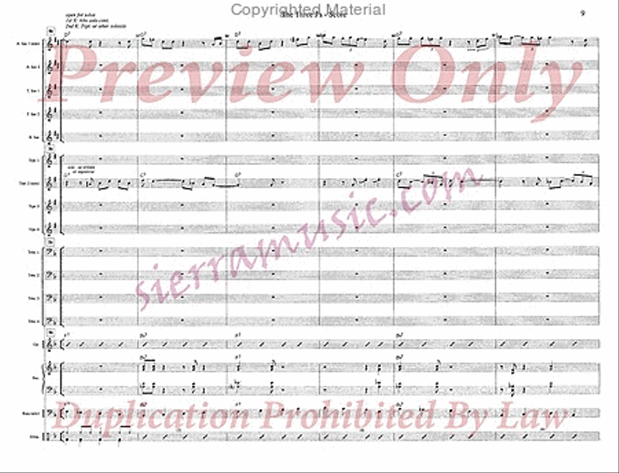 The Three J's Jazz Ensemble scores gallery preview page 10