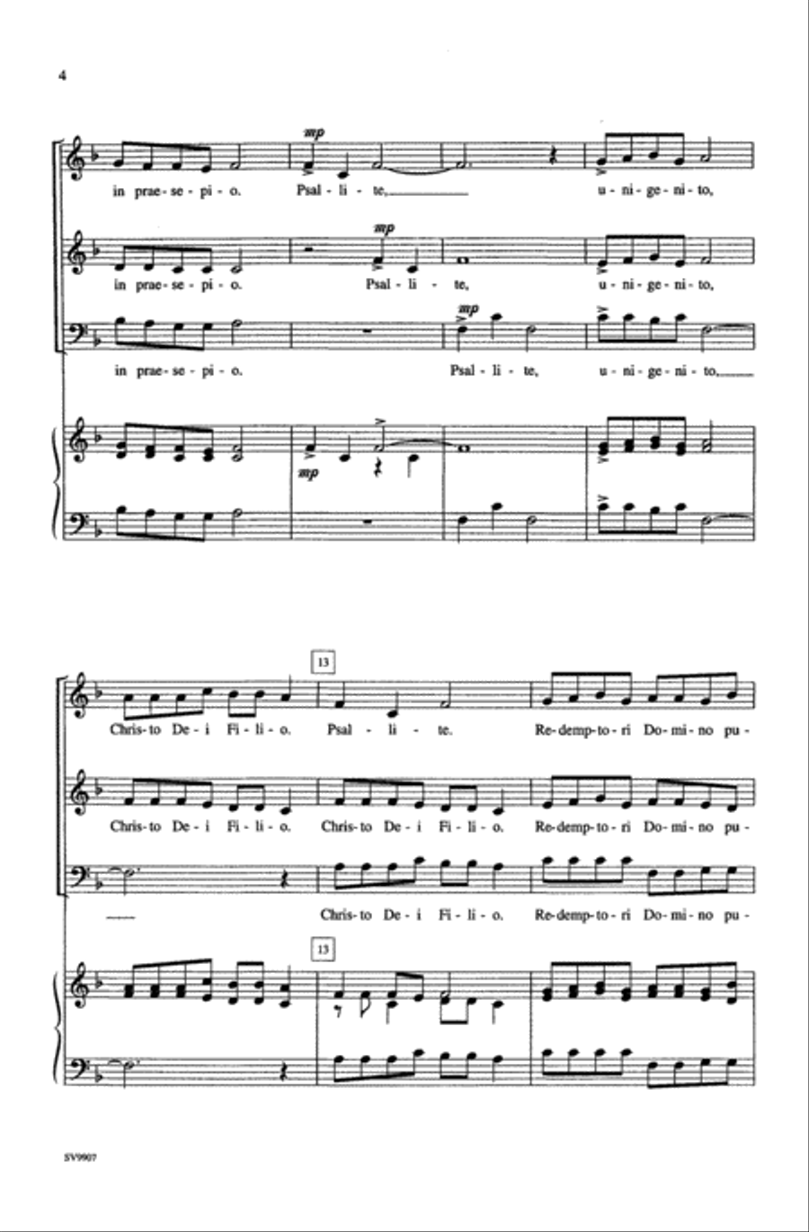 Psallite Psallite 3-Part scores gallery preview page 3